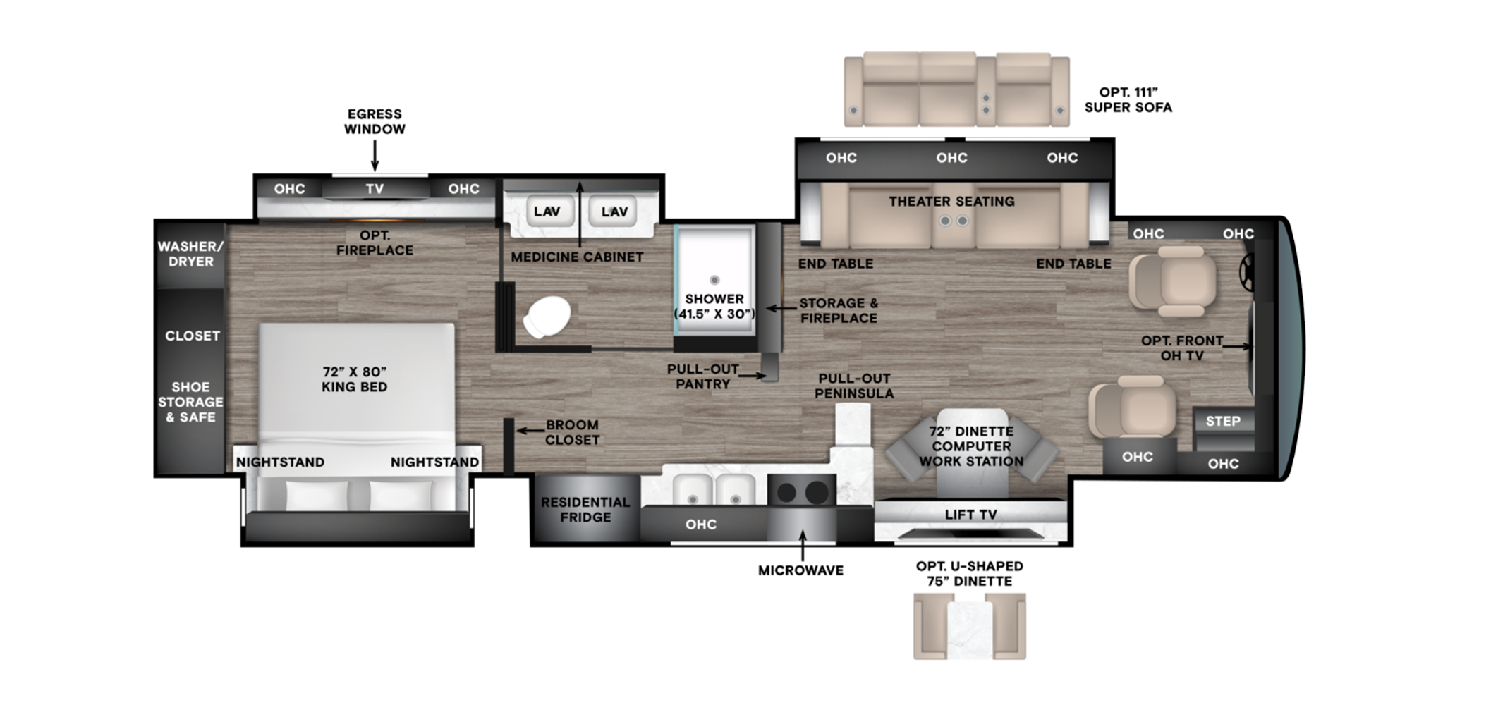 Floor Plans 27 bus 36AP