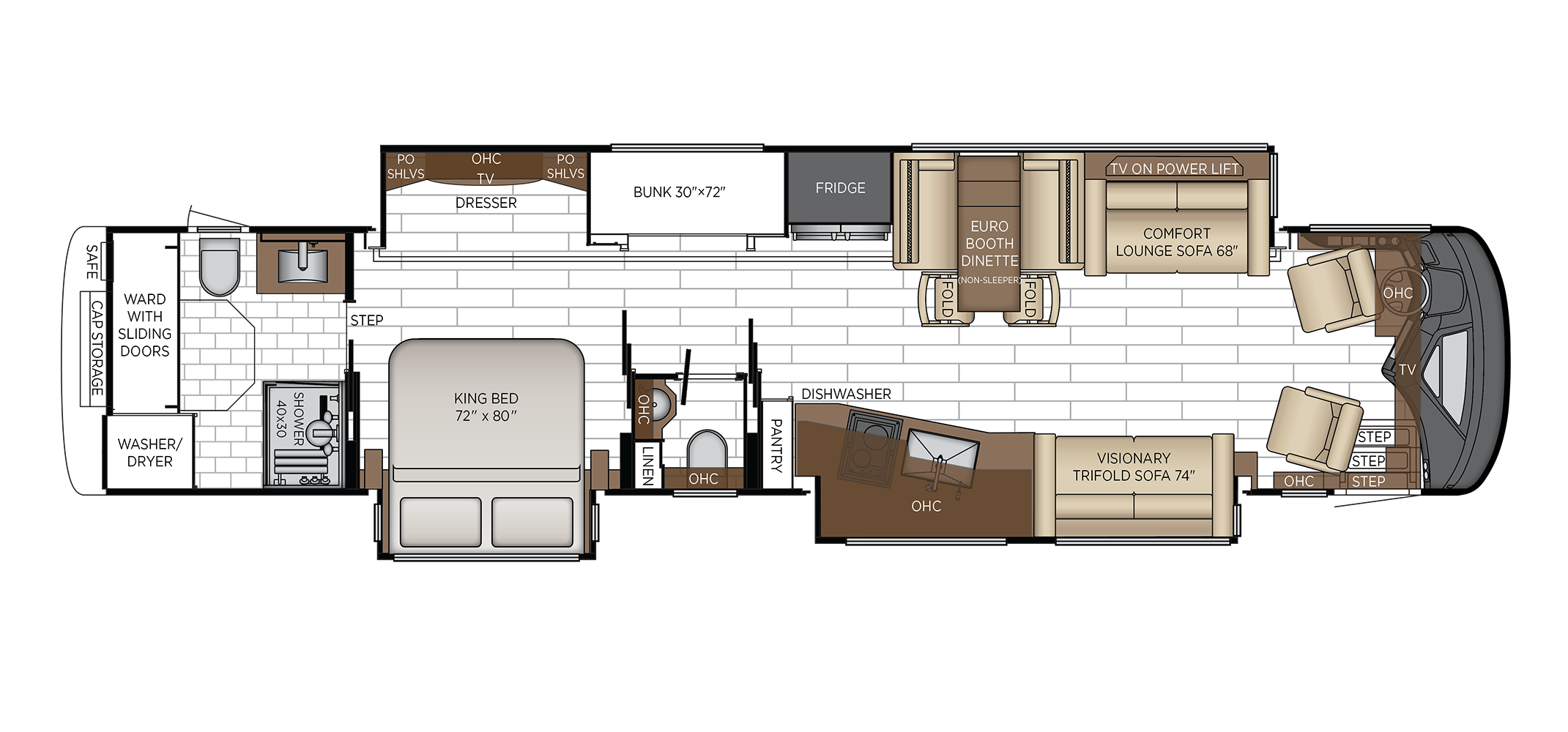 Floor Plans 27 king aire 4540
