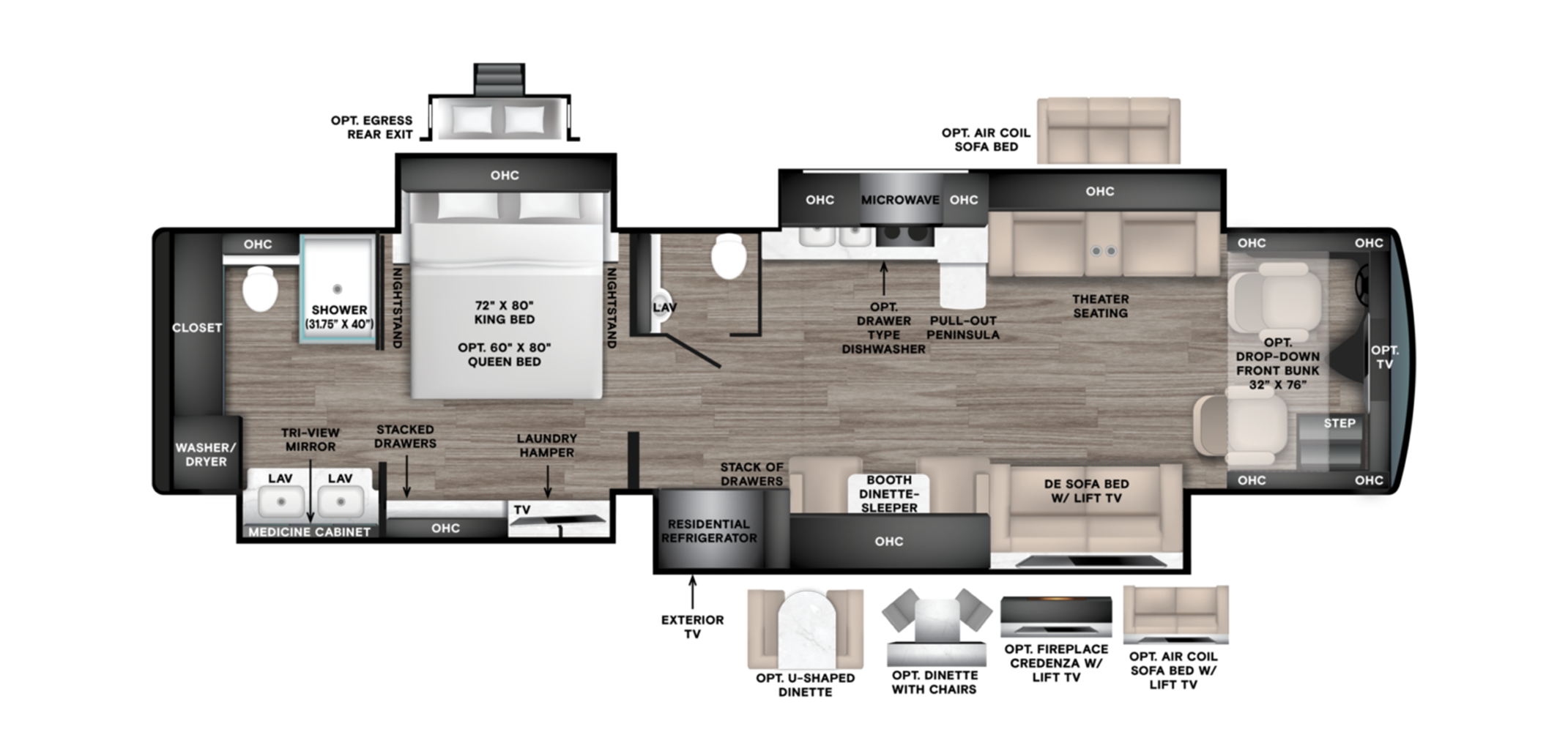 Floor Plans 27 phaeton 40IH