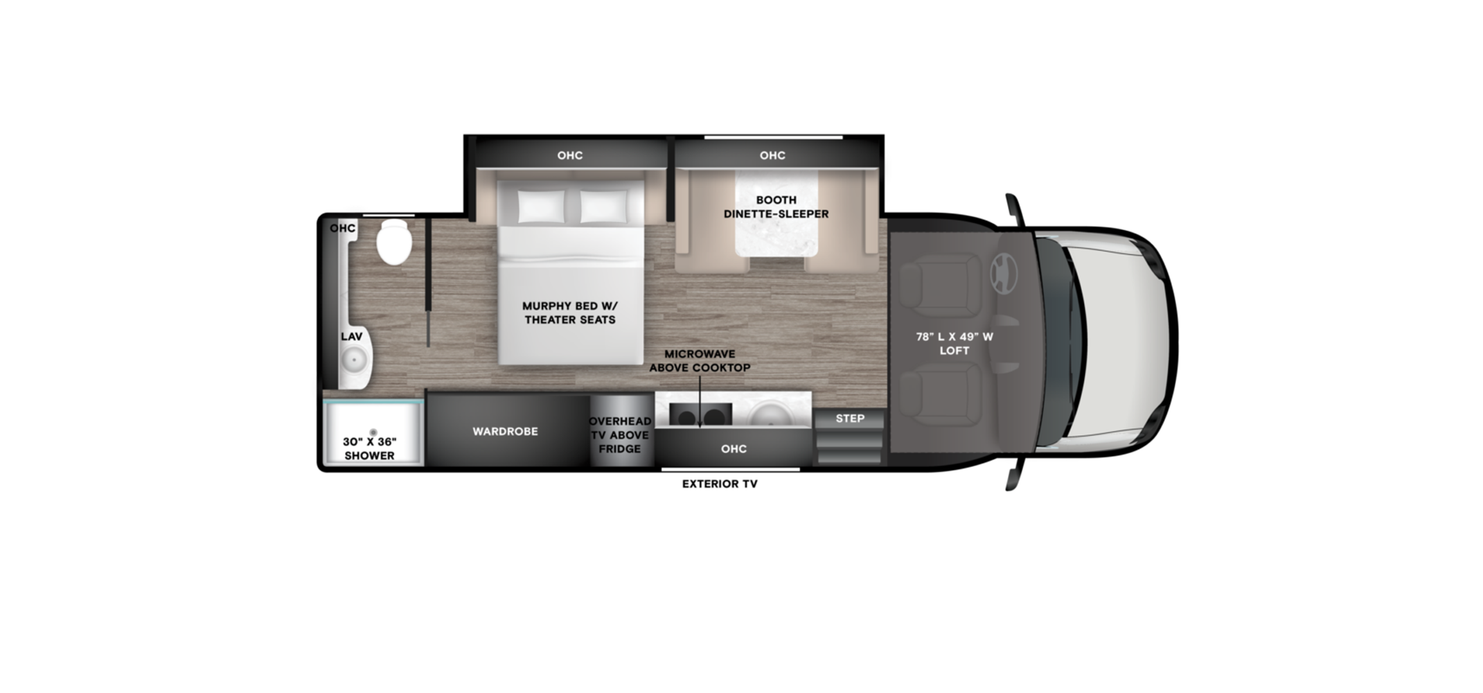Floor Plans 27 wayfarer 25RW