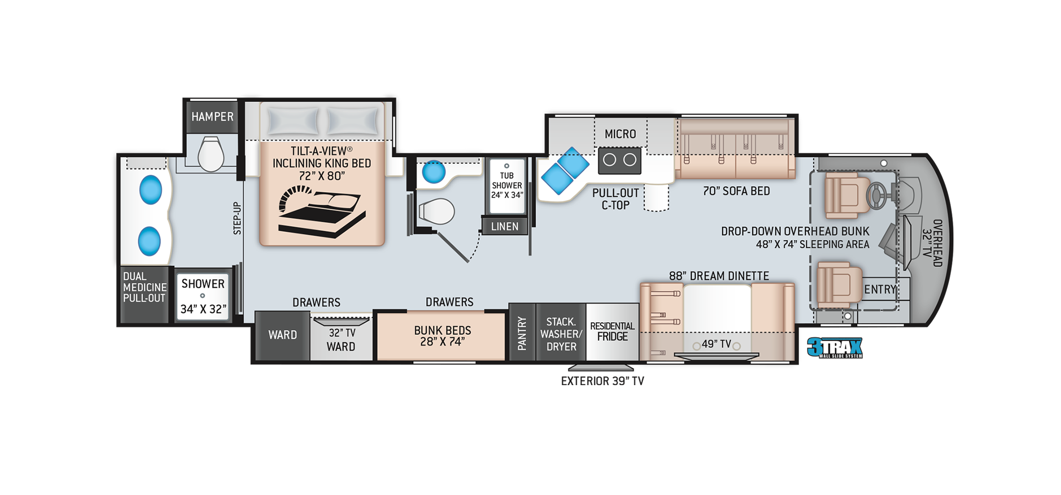 Aria 4000 Floor Plan