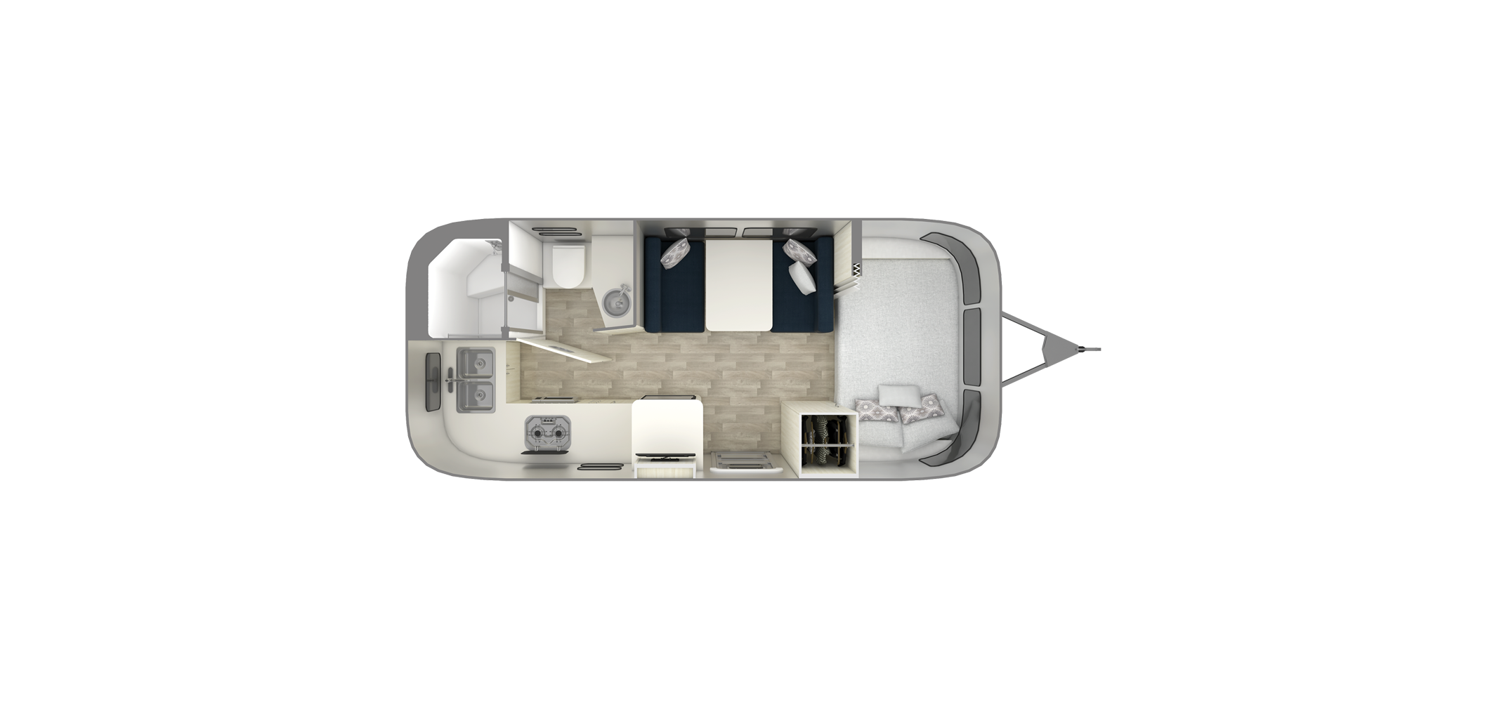 Bambi 20FB Floor Plan