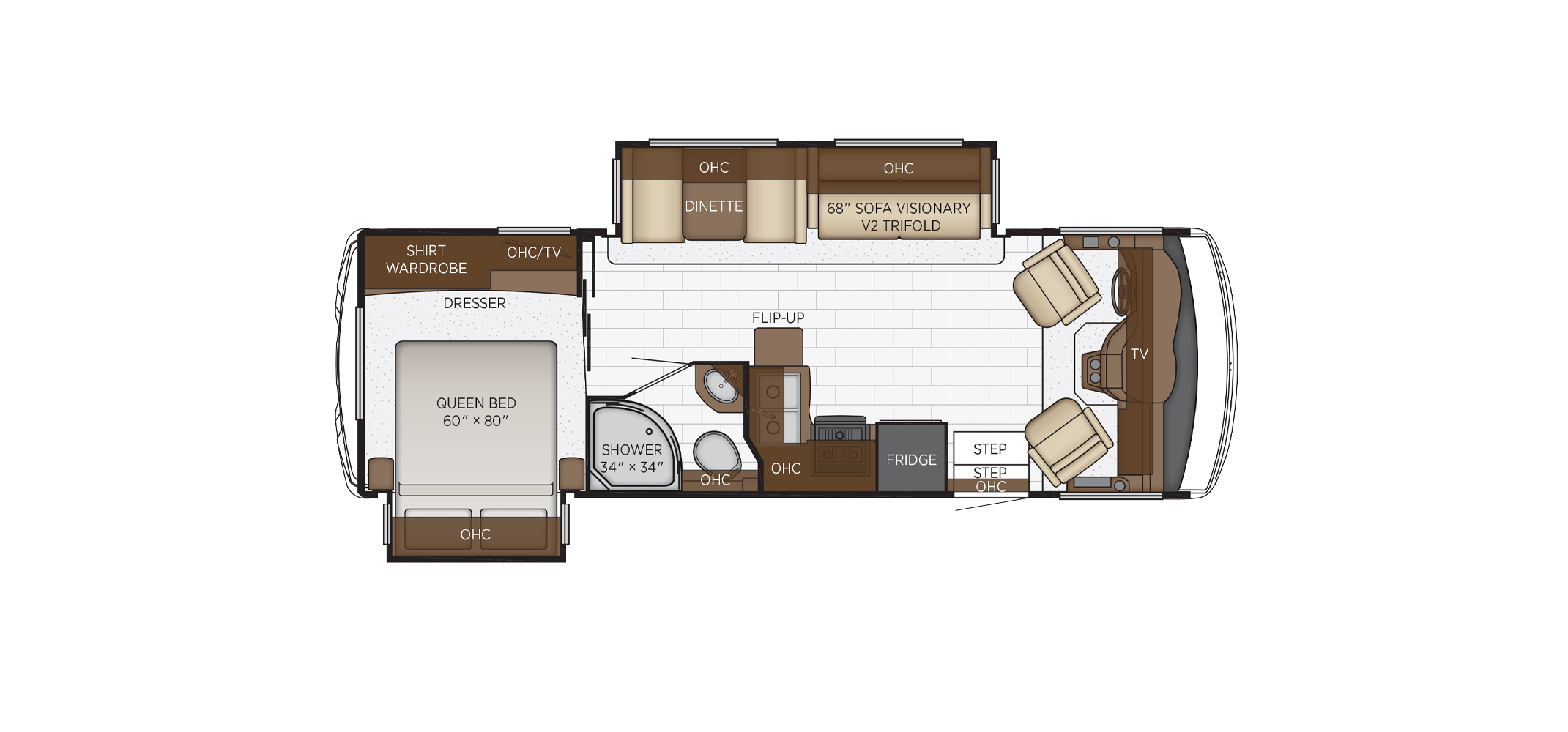 Bay Star Sport 2702 Floor Plan