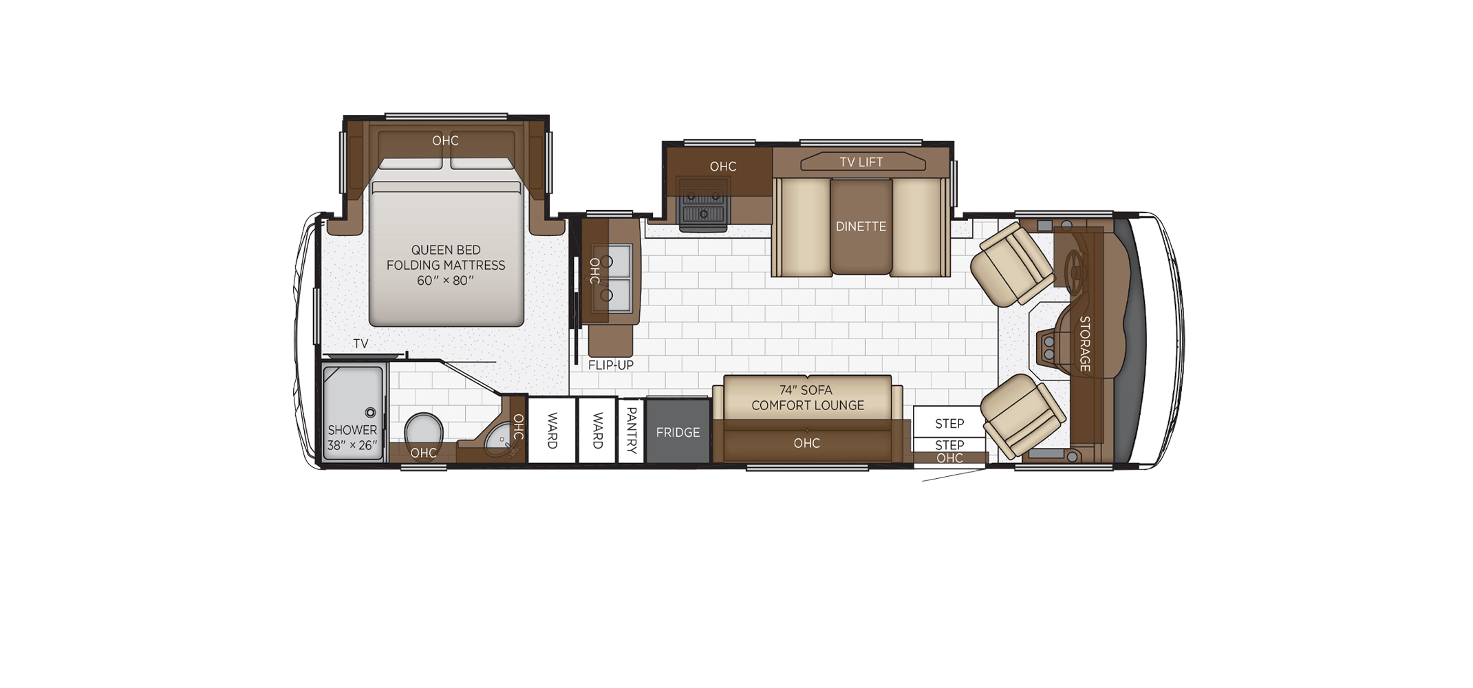 Bay Star Sport 2813 Floor Plan