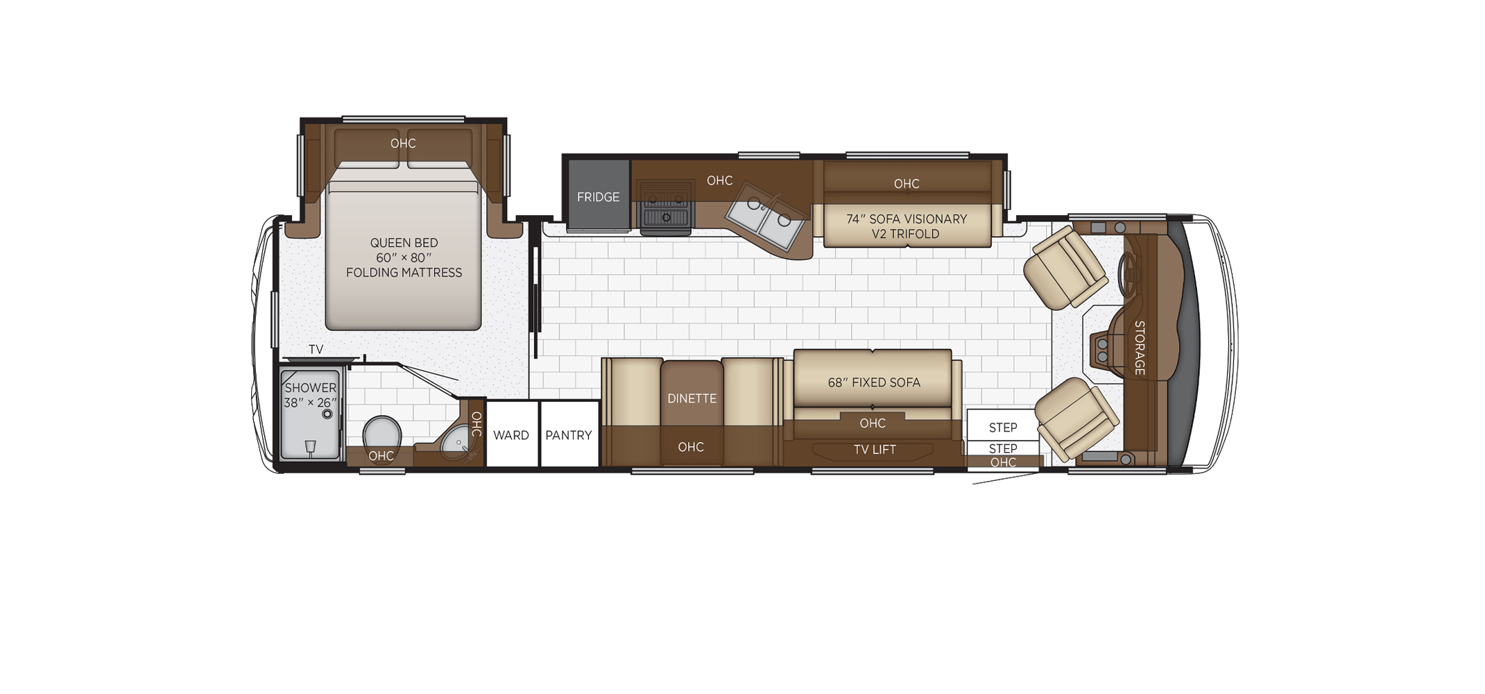 Bay Star Sport 3112 Floor Plan