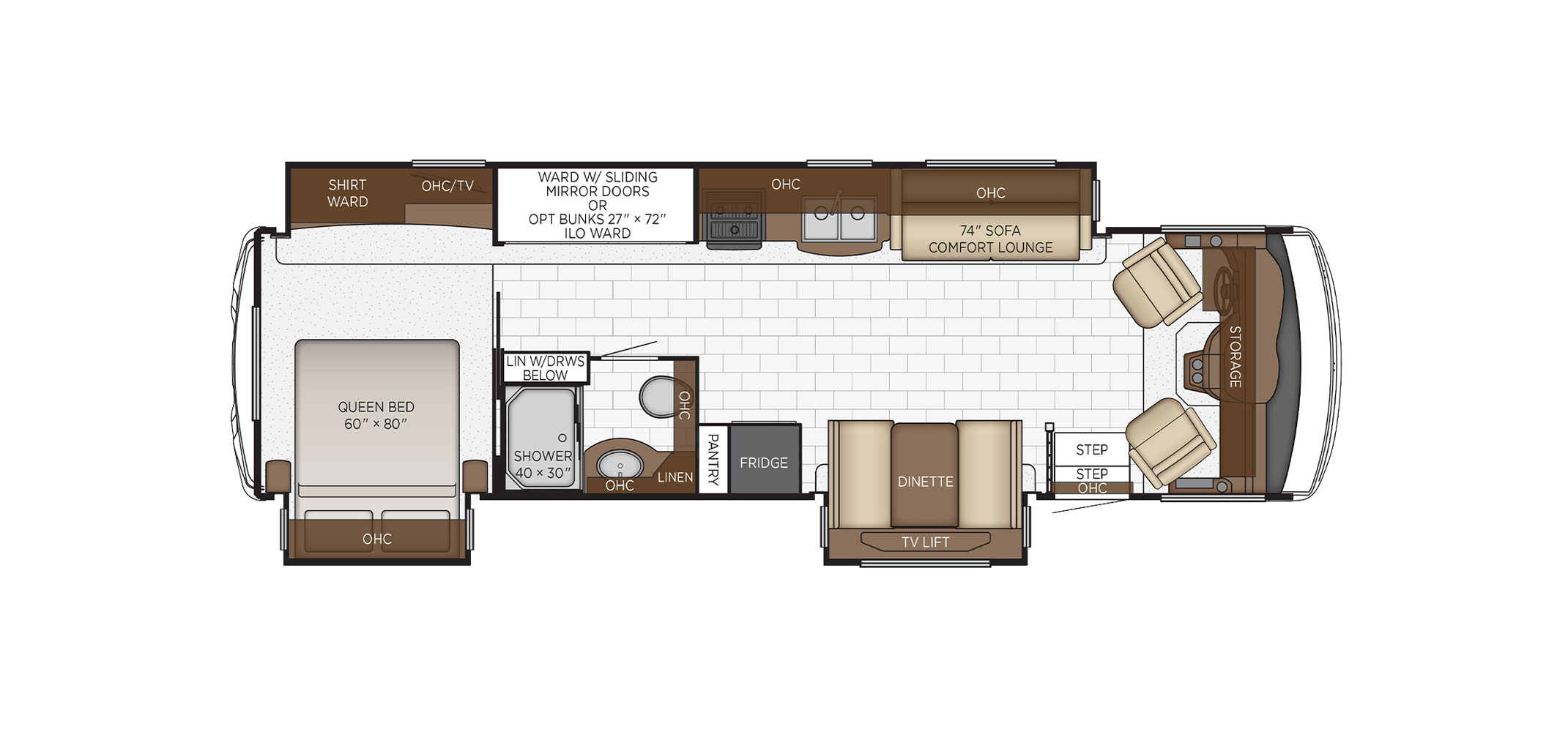 Bay Star Sport 3315 Floor Plan