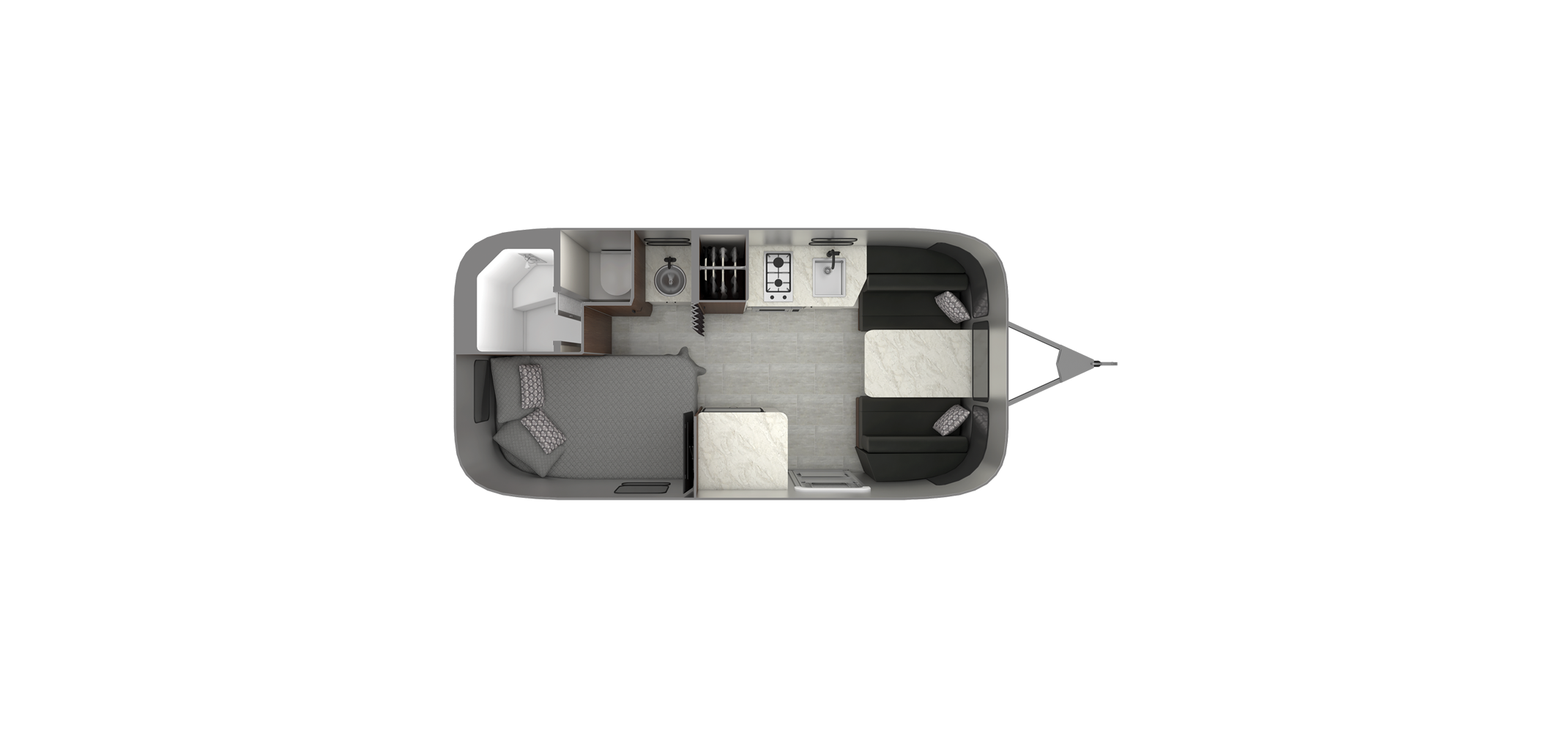 Caravel 19CB Floor Plan