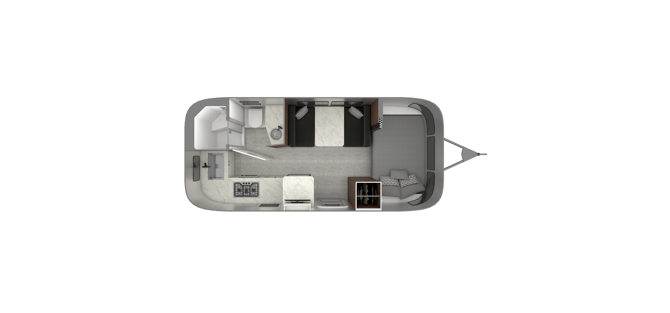 Caravel 20FB Floor Plan