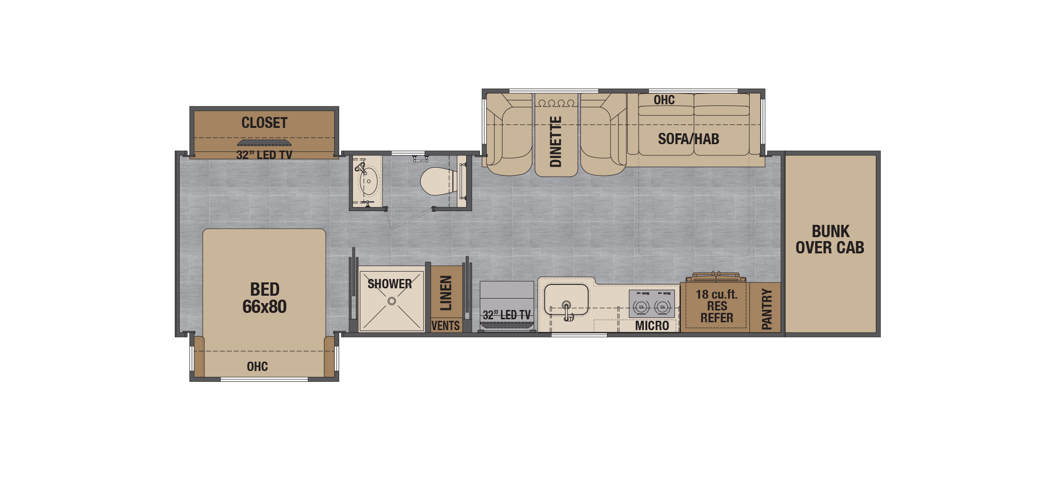 Classic 37CTS Floor Plan