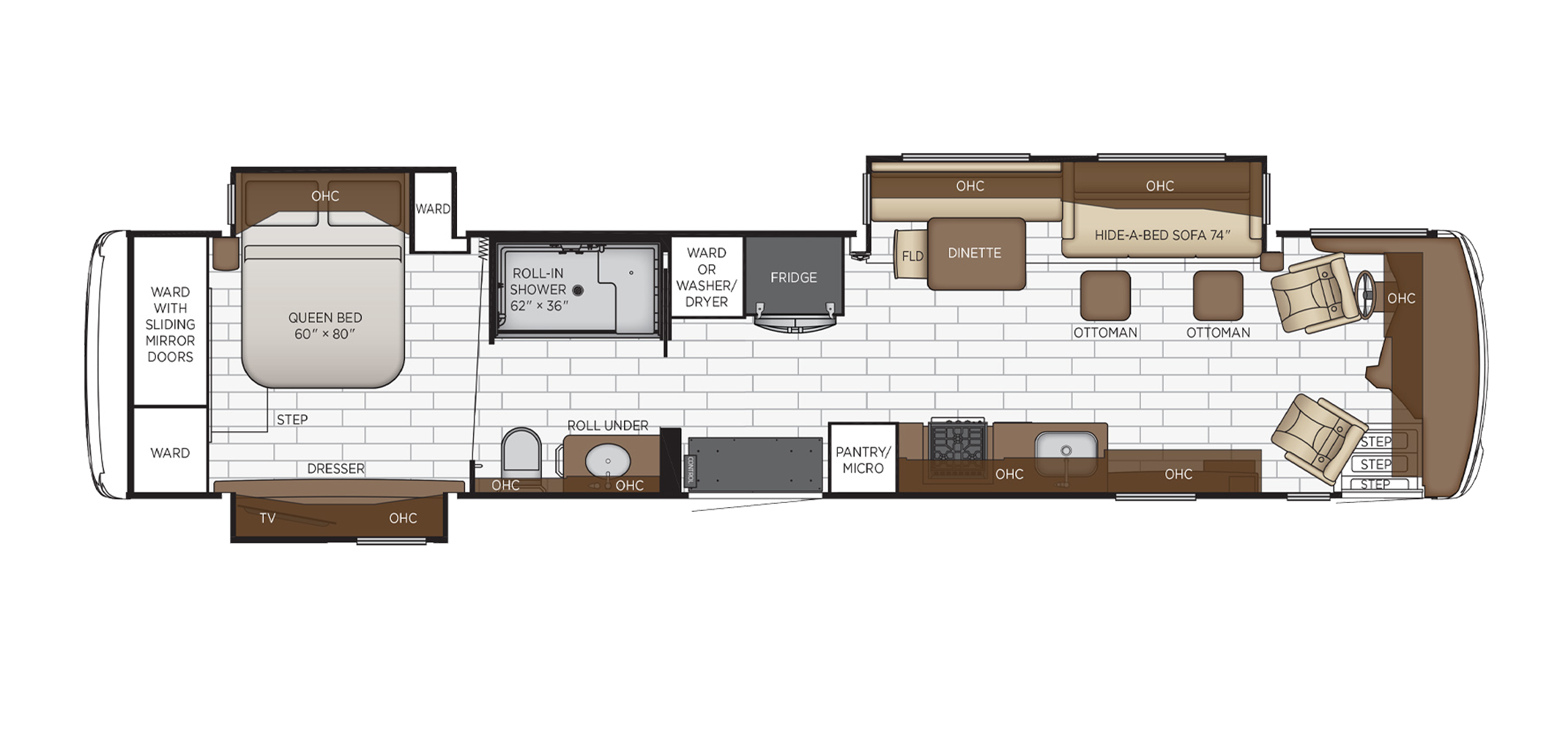 Dutch Star 4311 Floor Plan