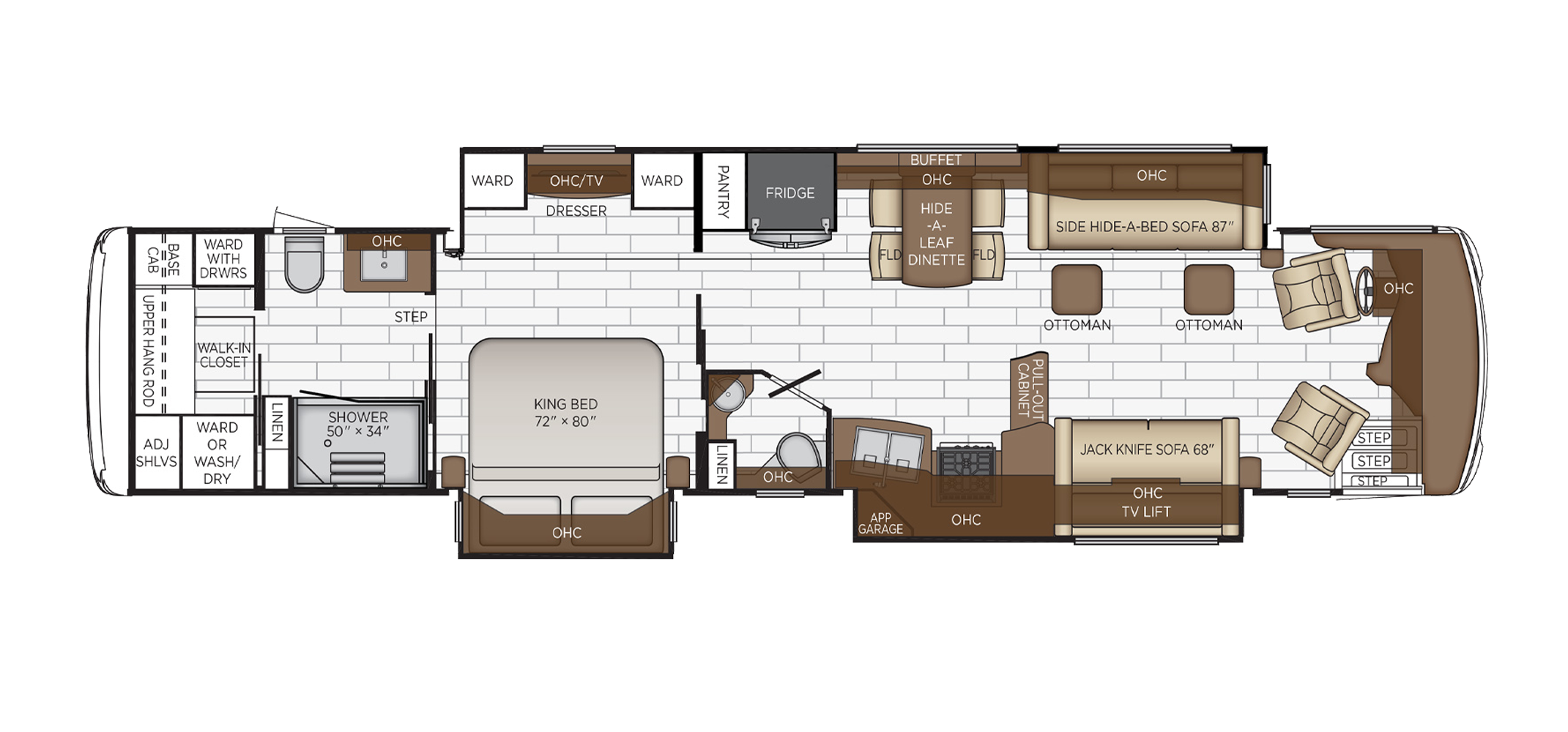 Dutch Star 4362 Floor Plan