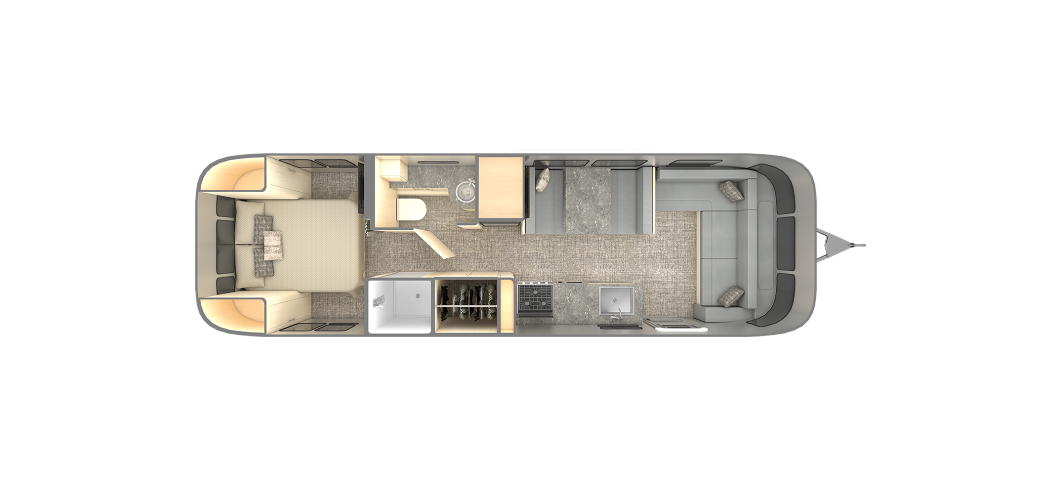 Flying Cloud 30RB Floor Plan