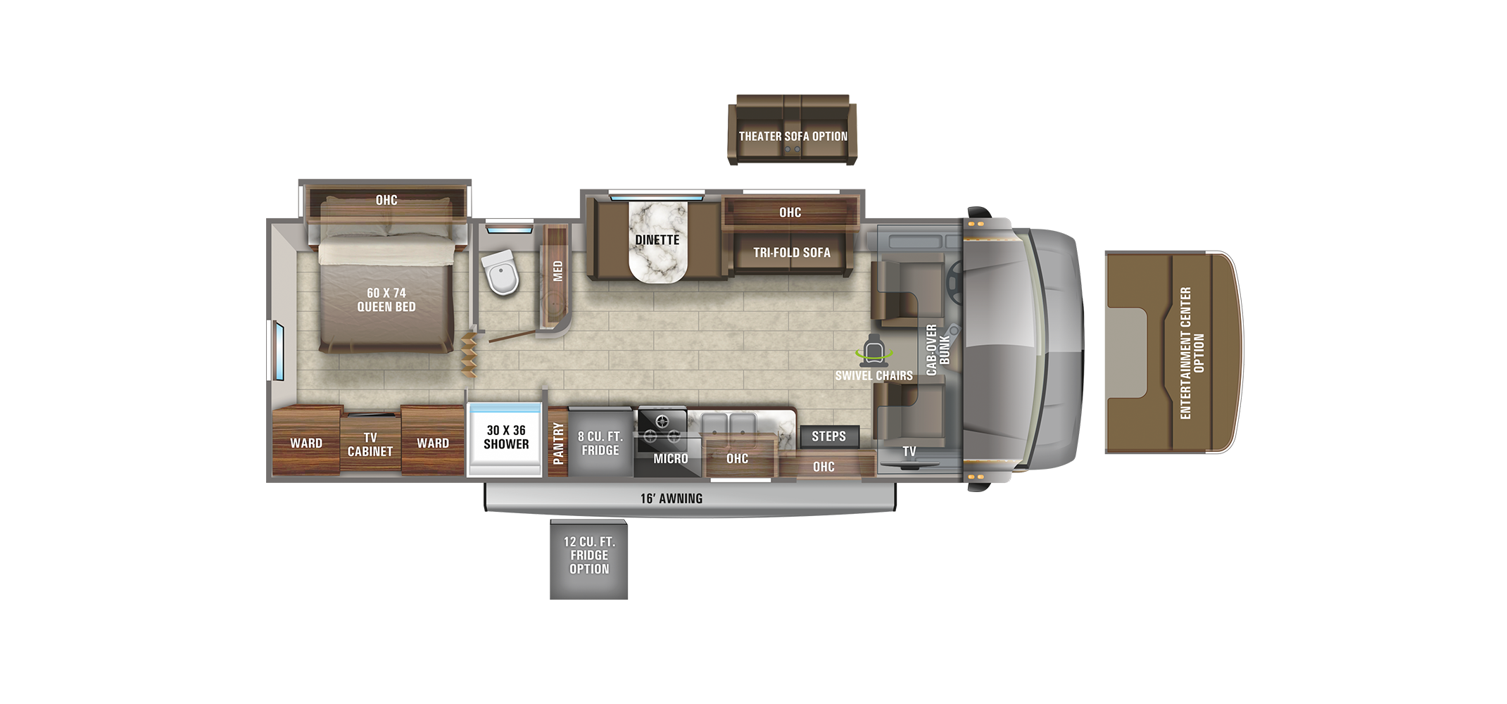 Greyhawk 29MV Floor Plan