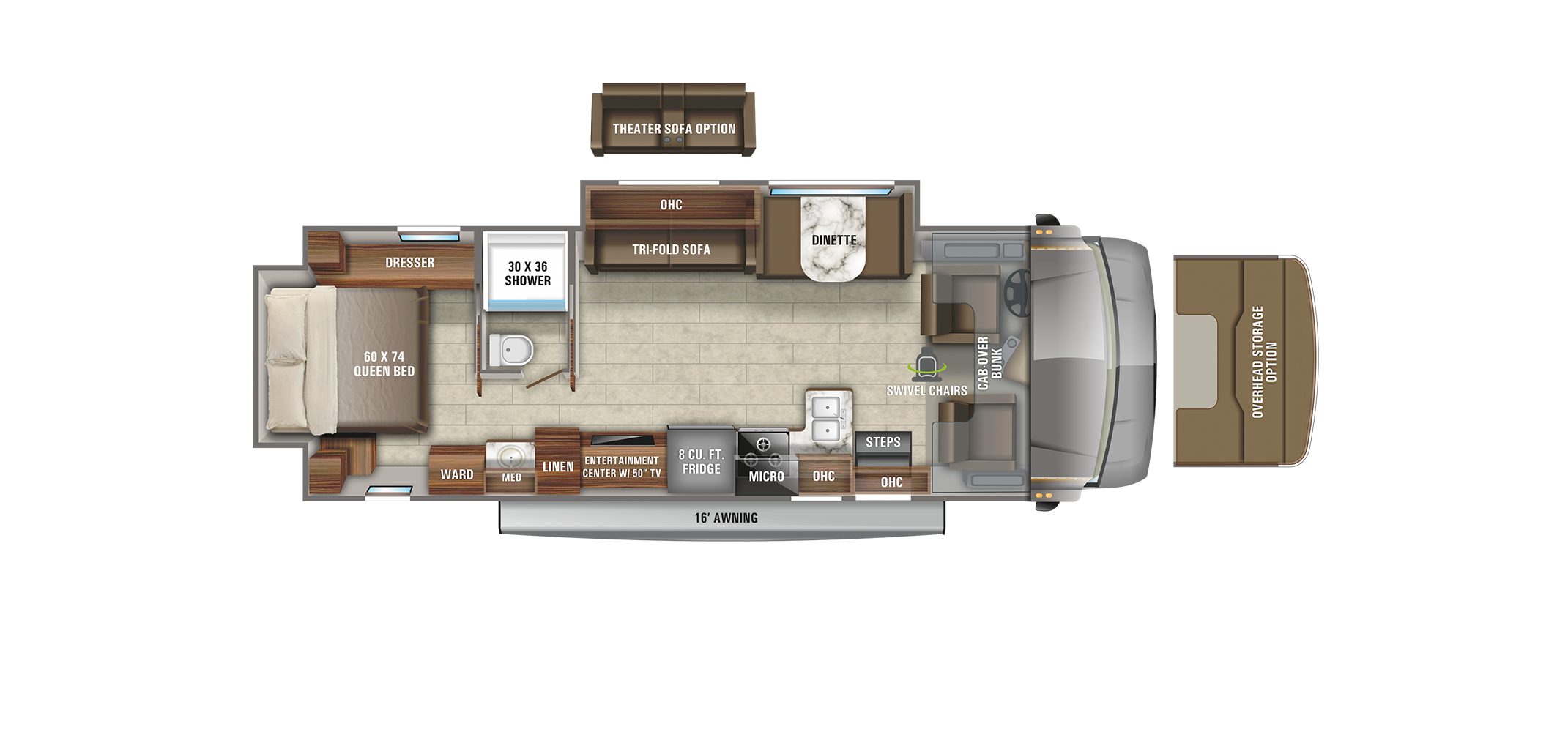 Greyhawk 30Z Floor Plan