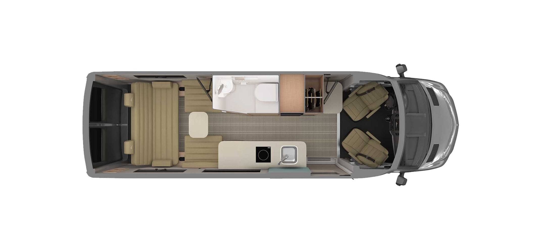 Airstream Interstate 24GT Tommy Bahama Floor Plan
