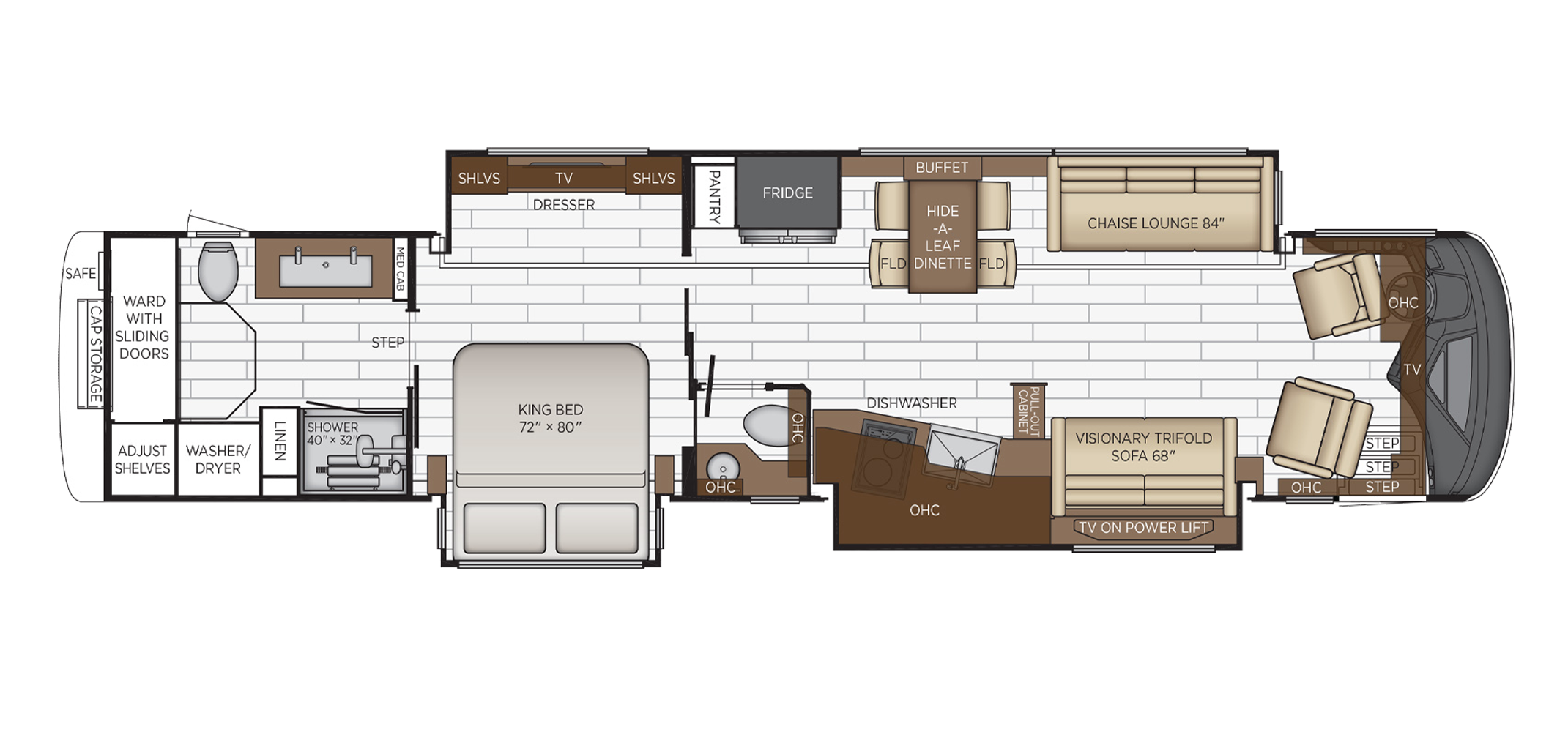 King Aire 4553 Floor Plan