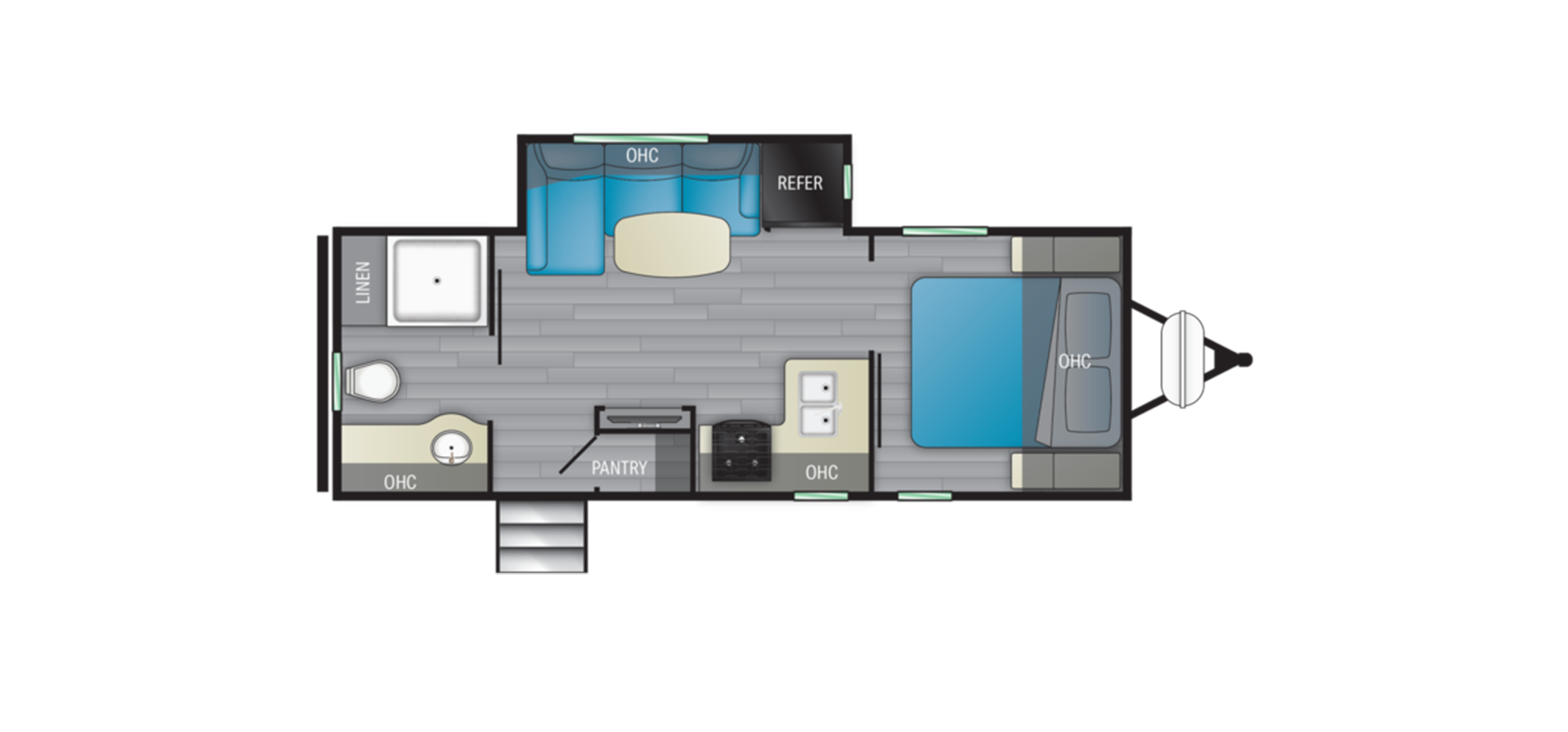 North Trail 22CRB Floor Plan