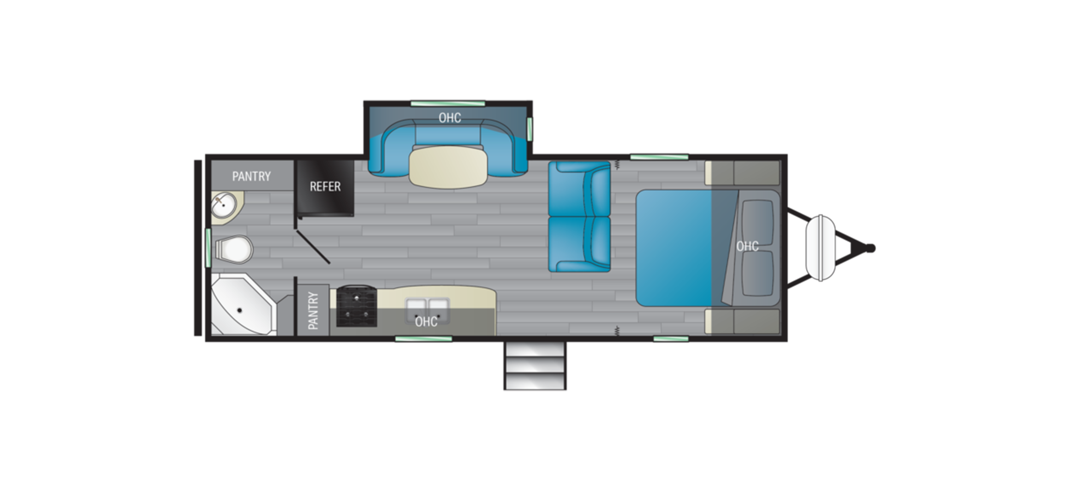 North Trail 22FBS Floor Plan