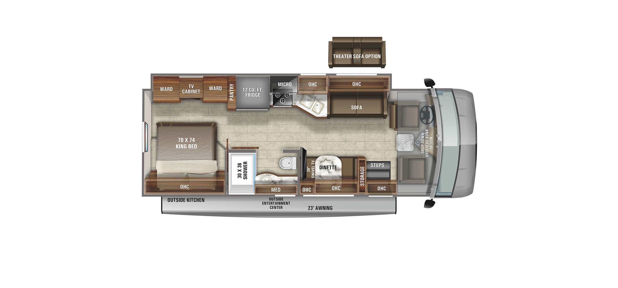 Precept 29V Floor Plan