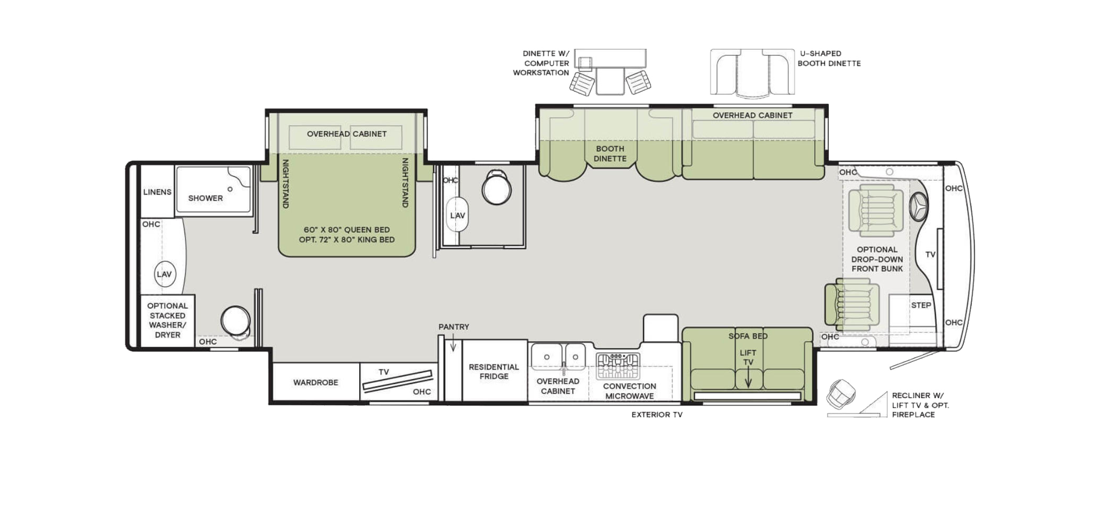 Allegro RED 37 BA Floor Plan