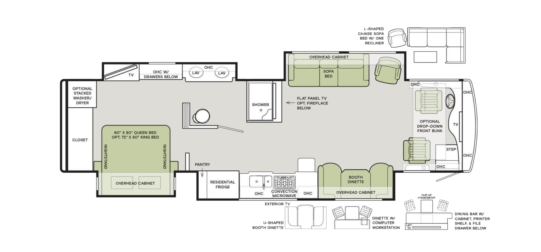 Allegro RED 37 PA Floor Plan