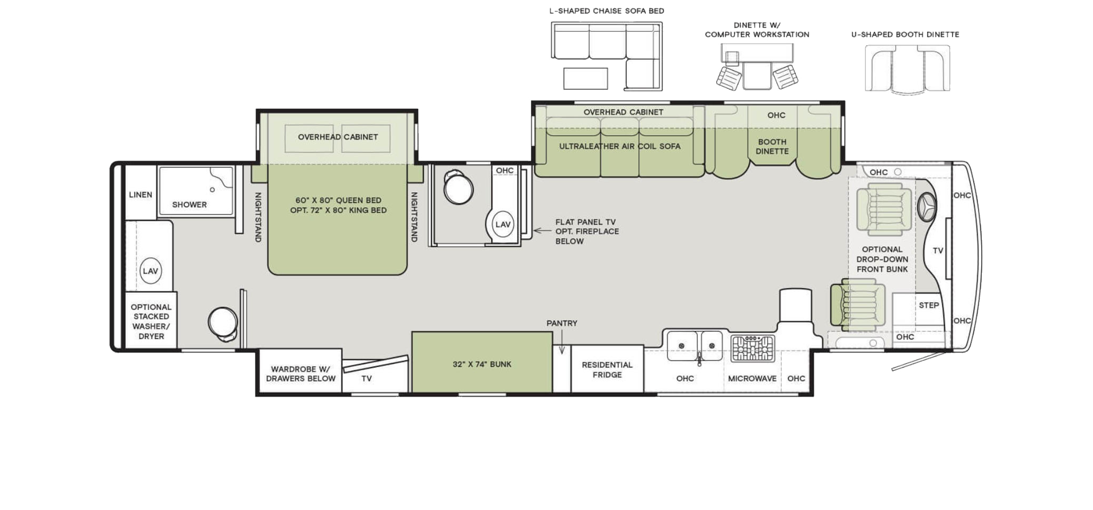 Allegro RED 38 KA Floor Plan