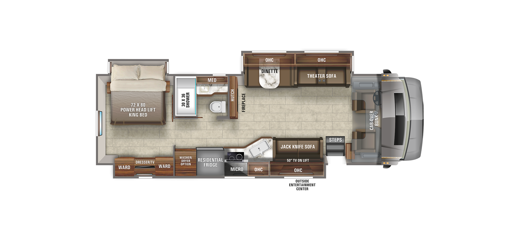 Seneca Prestige 37M Floor Plan