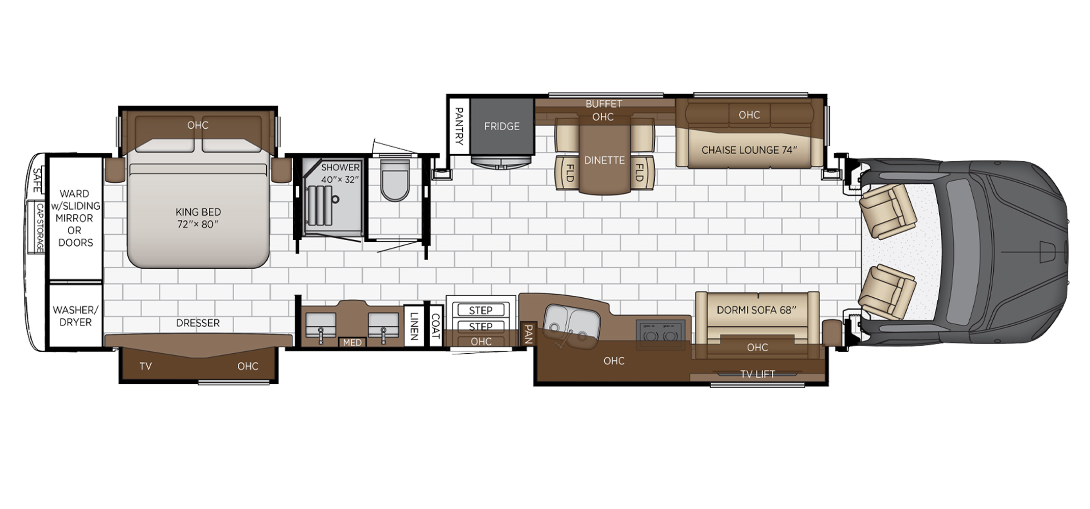 Supreme Aire 4575 Floor Plan