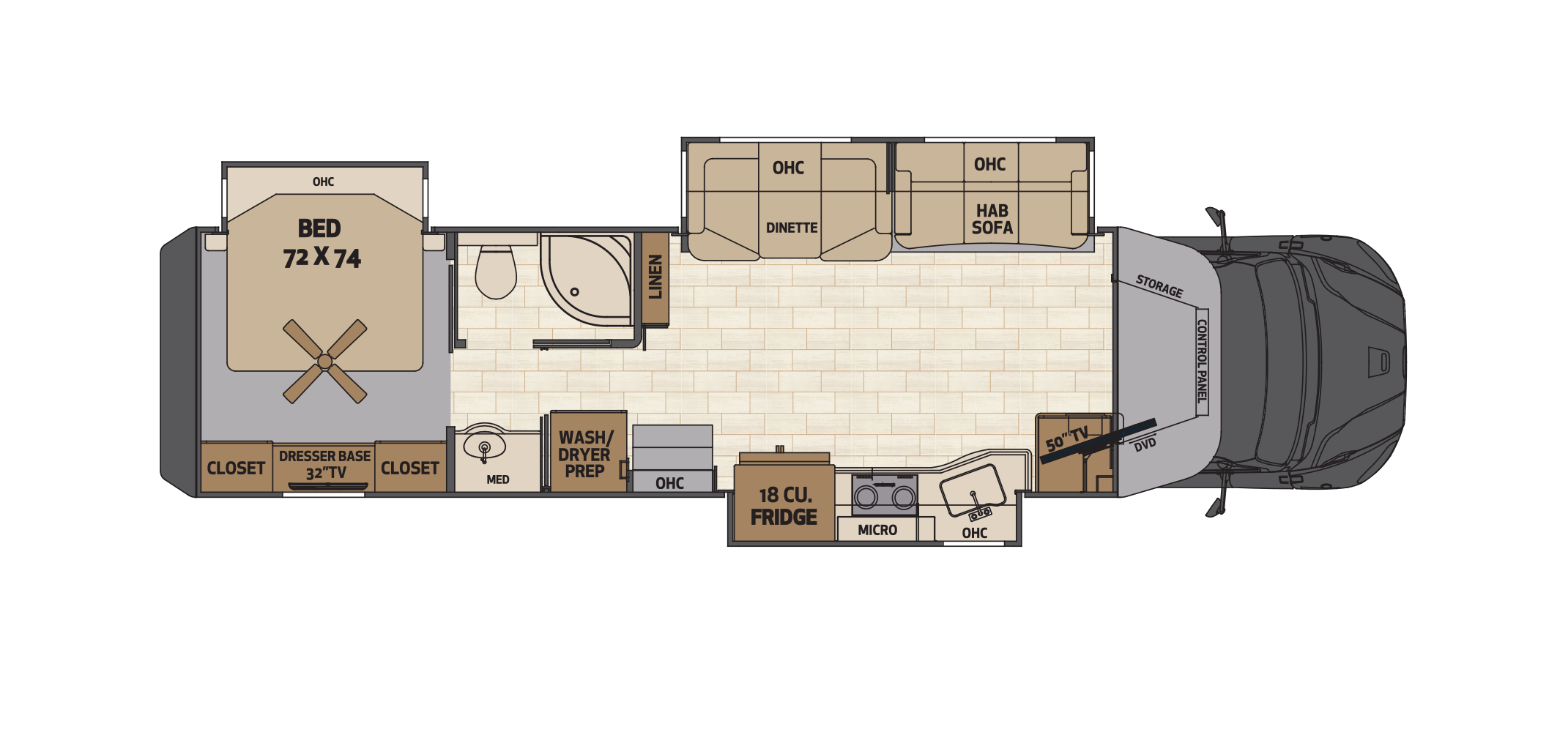 Verona LE 38LDG Floor Plan