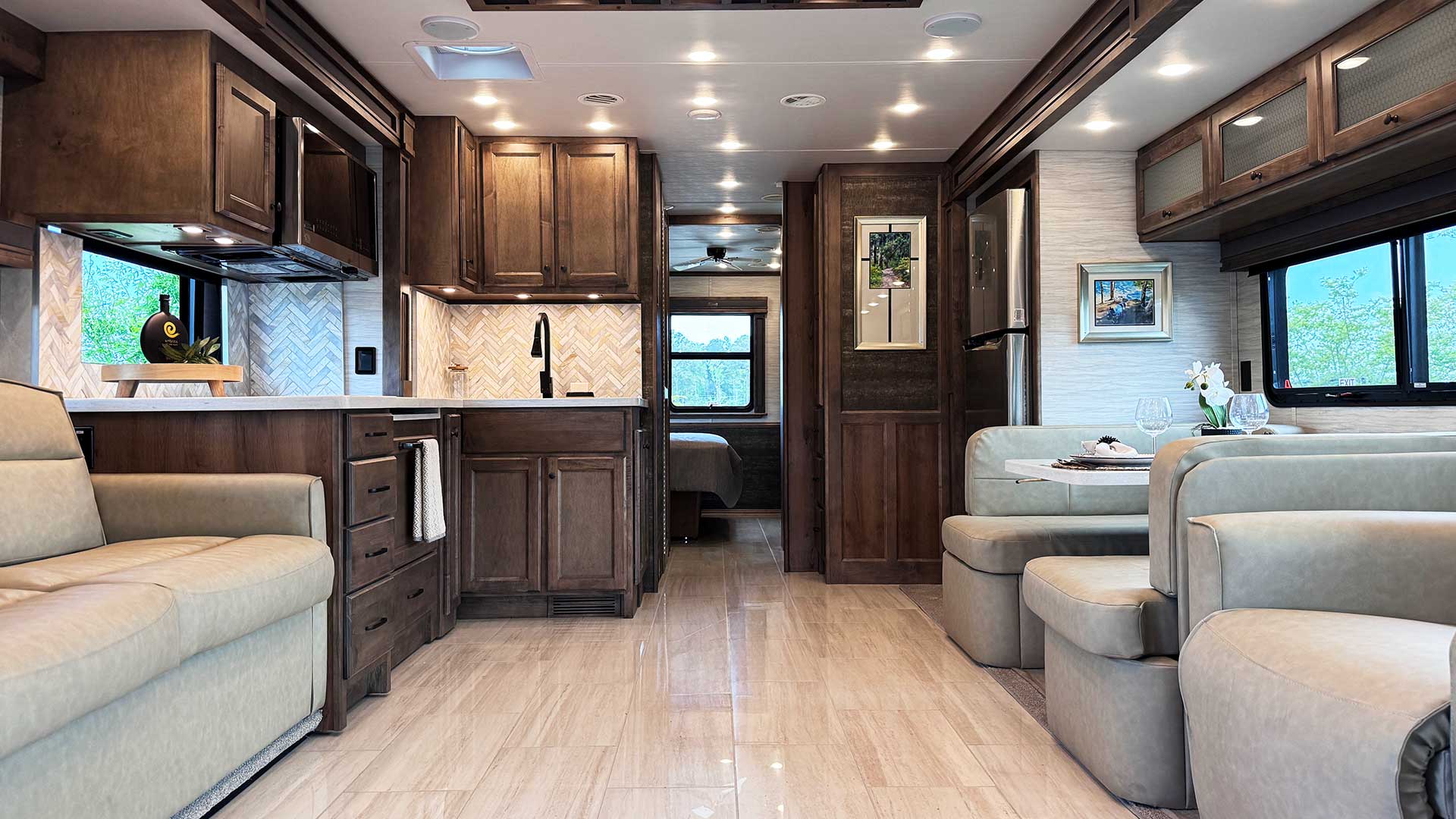 Allegro Bay Front to Back