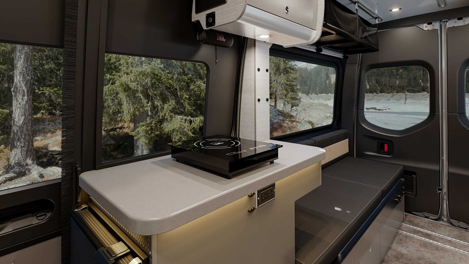 Interstate 19X Galley