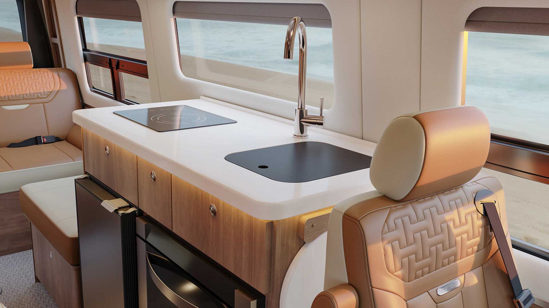 Interstate 24GL Galley