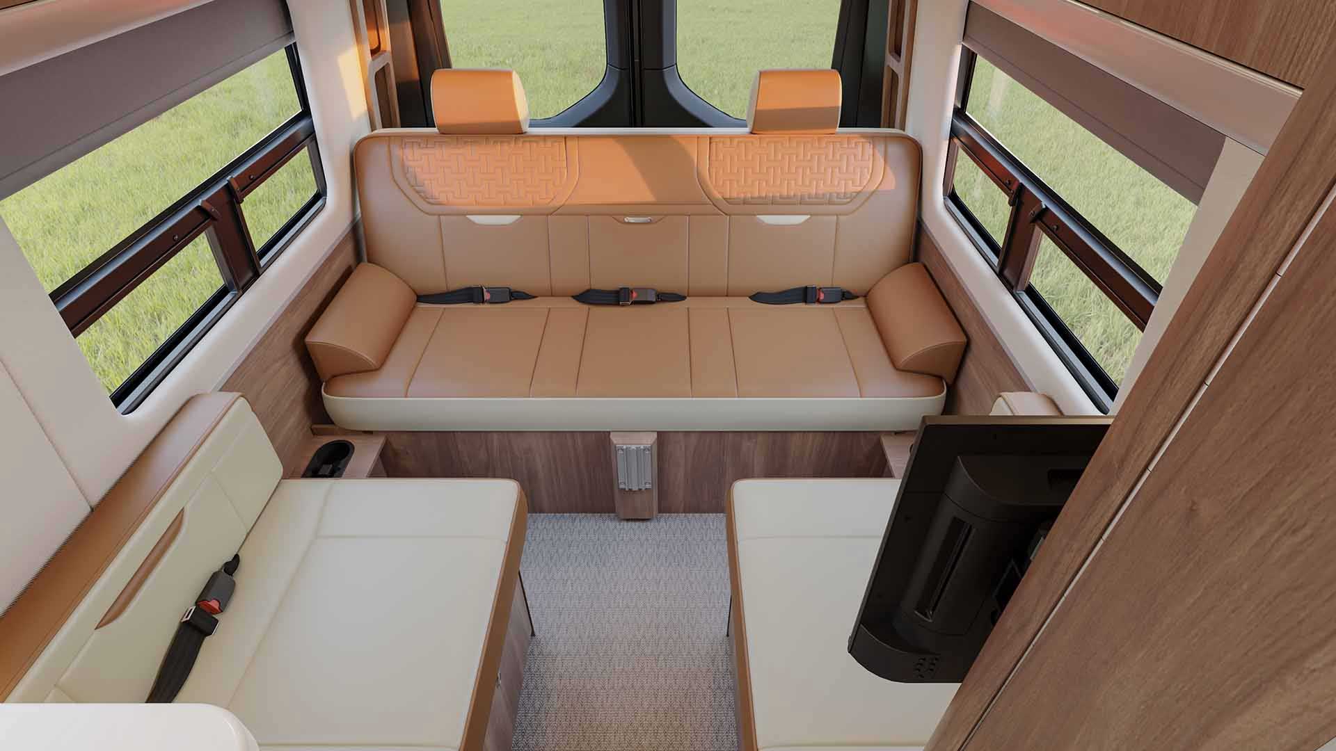 Interstate 24GT Rear Seating