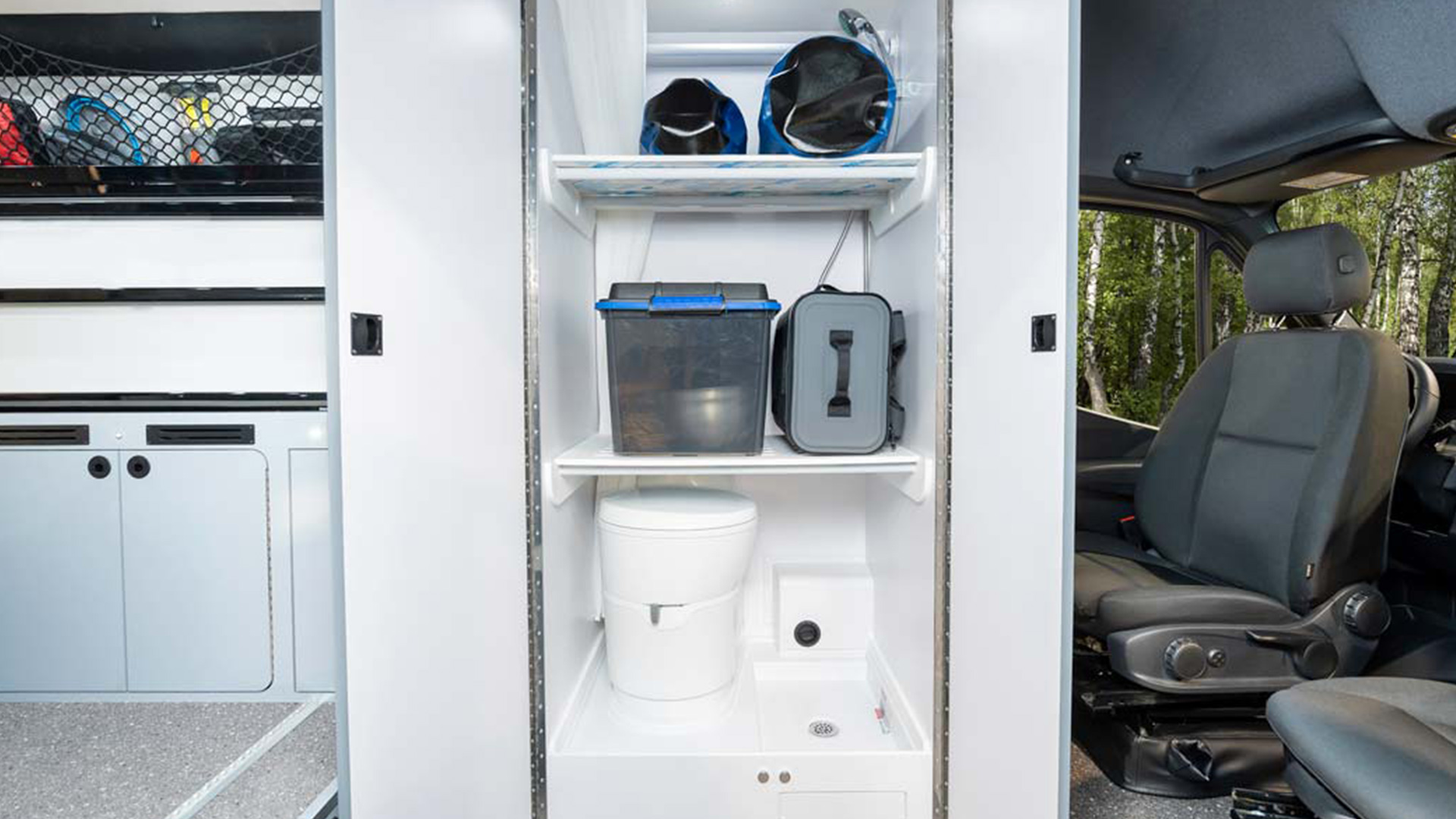 Recon Bathroom Storage