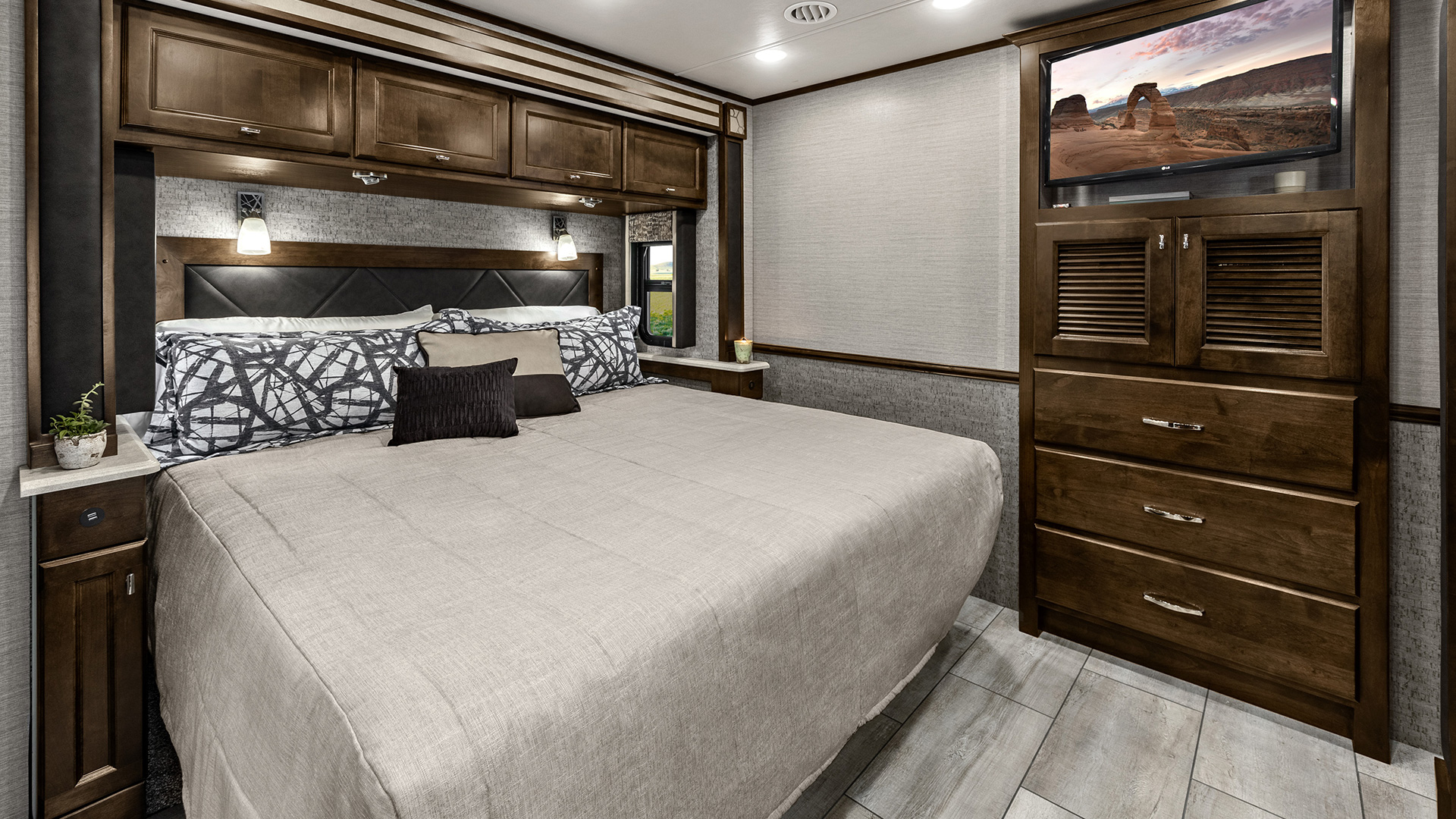 Allegro Open Road Bedroom