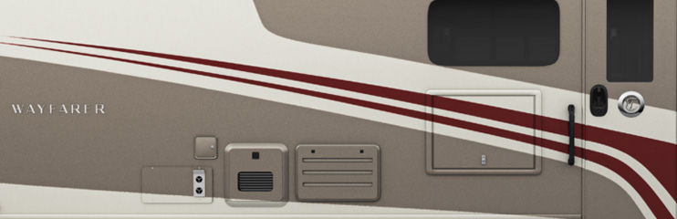 Wayfarer G5 Sand Drift Exterior Paint Option