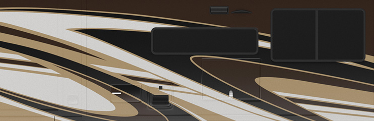 Allegro Open Road Rocky Mountain Brown Exterior Paint Option