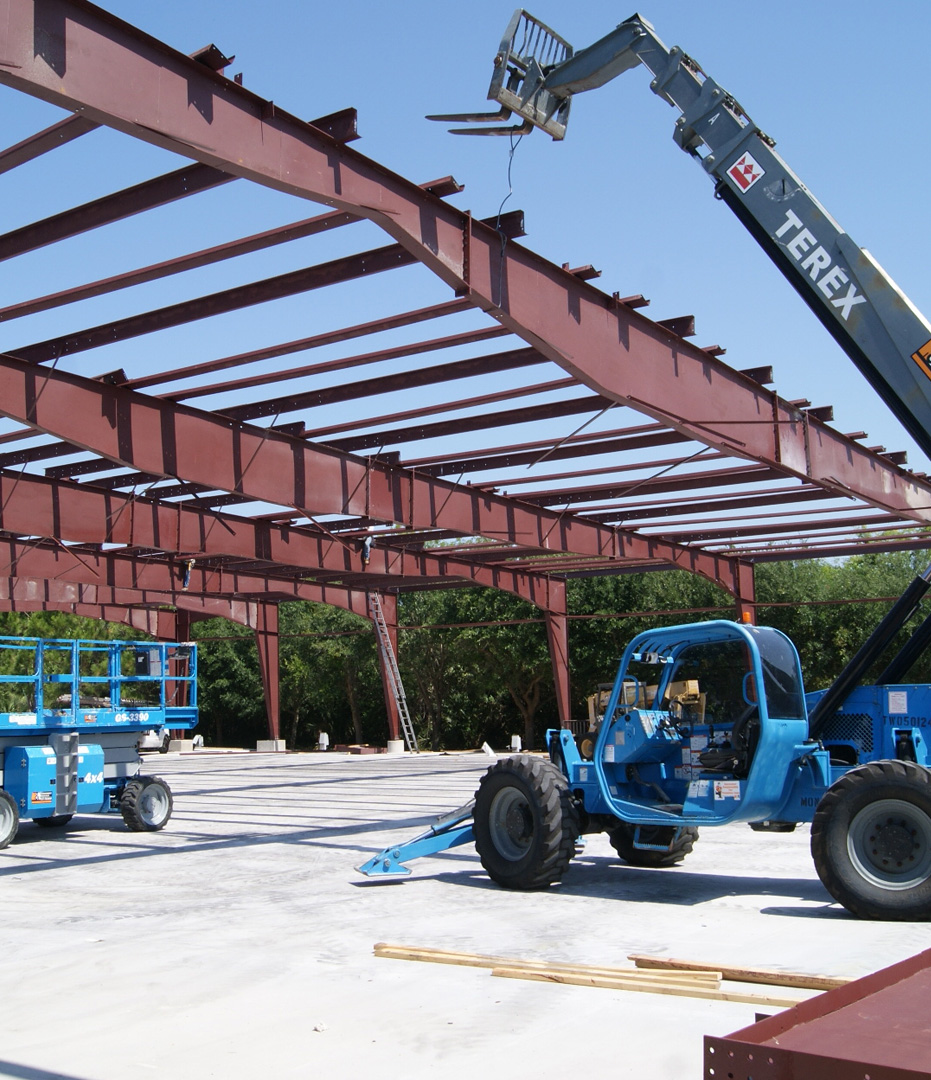 Construction process on Collision Center location