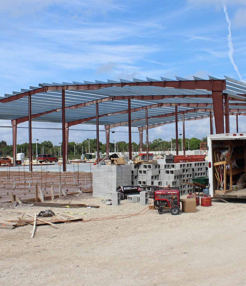 Beginning construction on our new Parts & Service Center